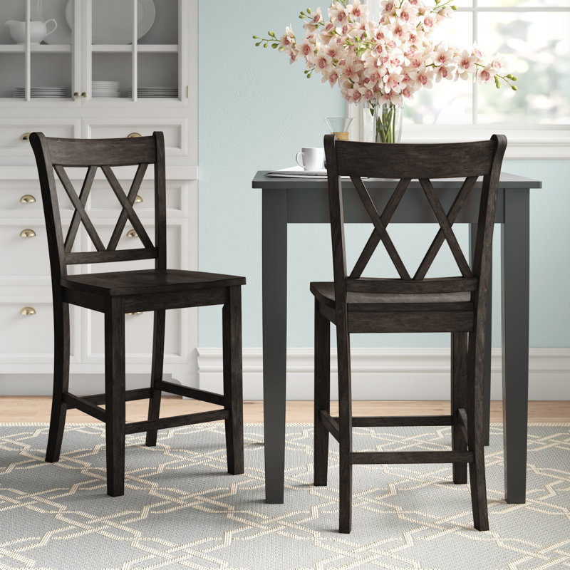 Three Posts™ Stroupe Solid Wood Counter & Bar Stool & Reviews Wayfair